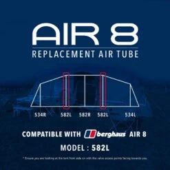 Air 8 Replacement Air Tube (582L) -Outdoor Gear Store go 190083 z