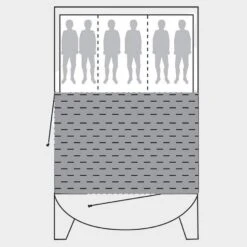 Outwell Palm Coast 600 Flat Woven Carpet -Outdoor Gear Store go 318172 c