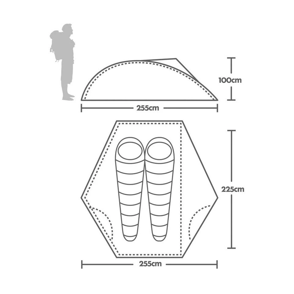 Berghaus Brecon 2 Tent 4 Berghaus Brecon 2 Tent - Image 2