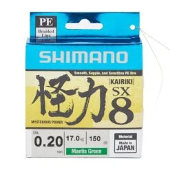 Shimano Kairiki Pe 0.200Mm Mantis Grn 17.0Kg 150M -Outdoor Gear Store go 426019 z