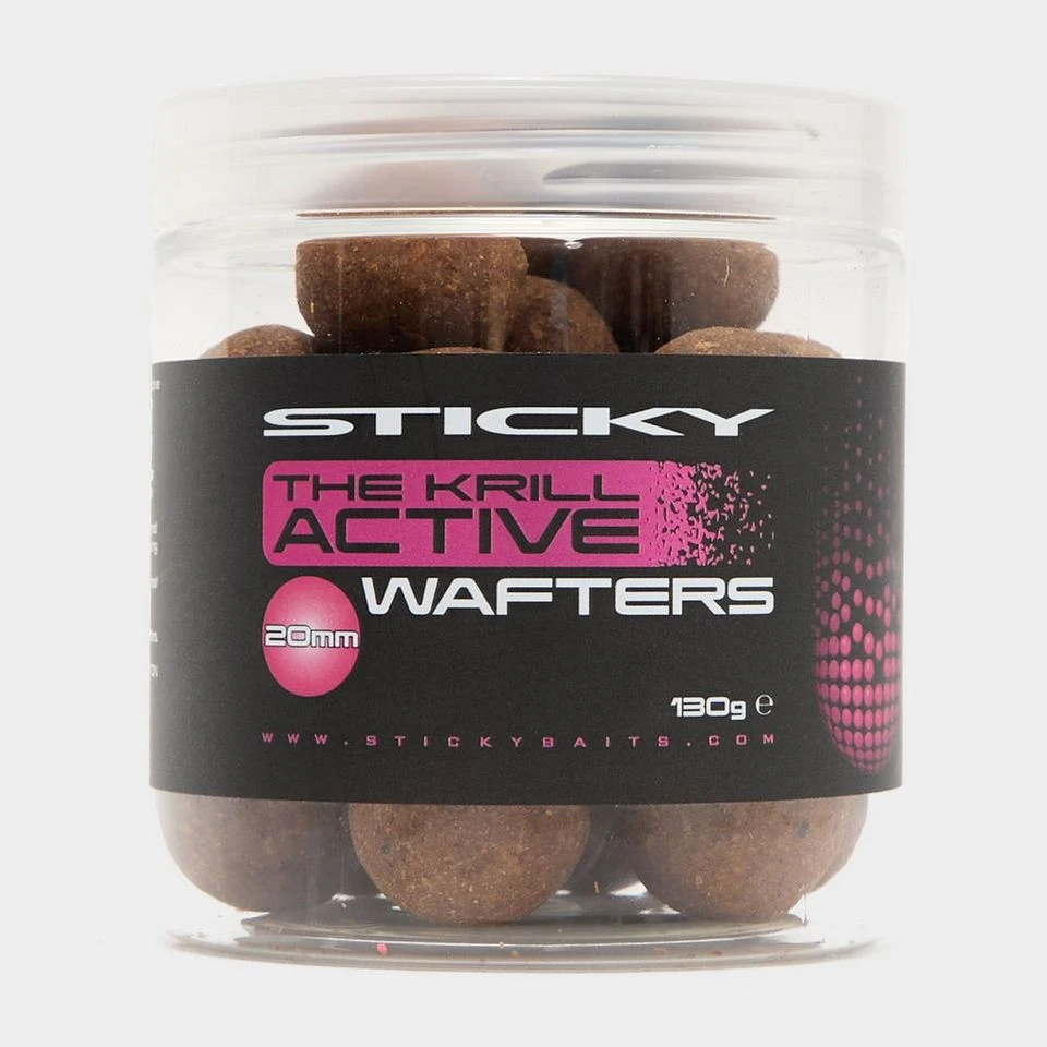 Sticky Baits Krill Active Wafters 20mm 3 Sticky Baits Krill Active Wafters 20mm