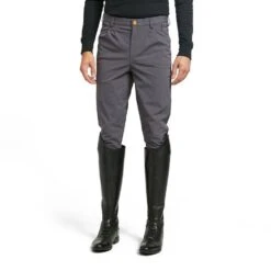Mens Walton Knee Patch Breeches Grey -Outdoor Gear Store go 477762 z