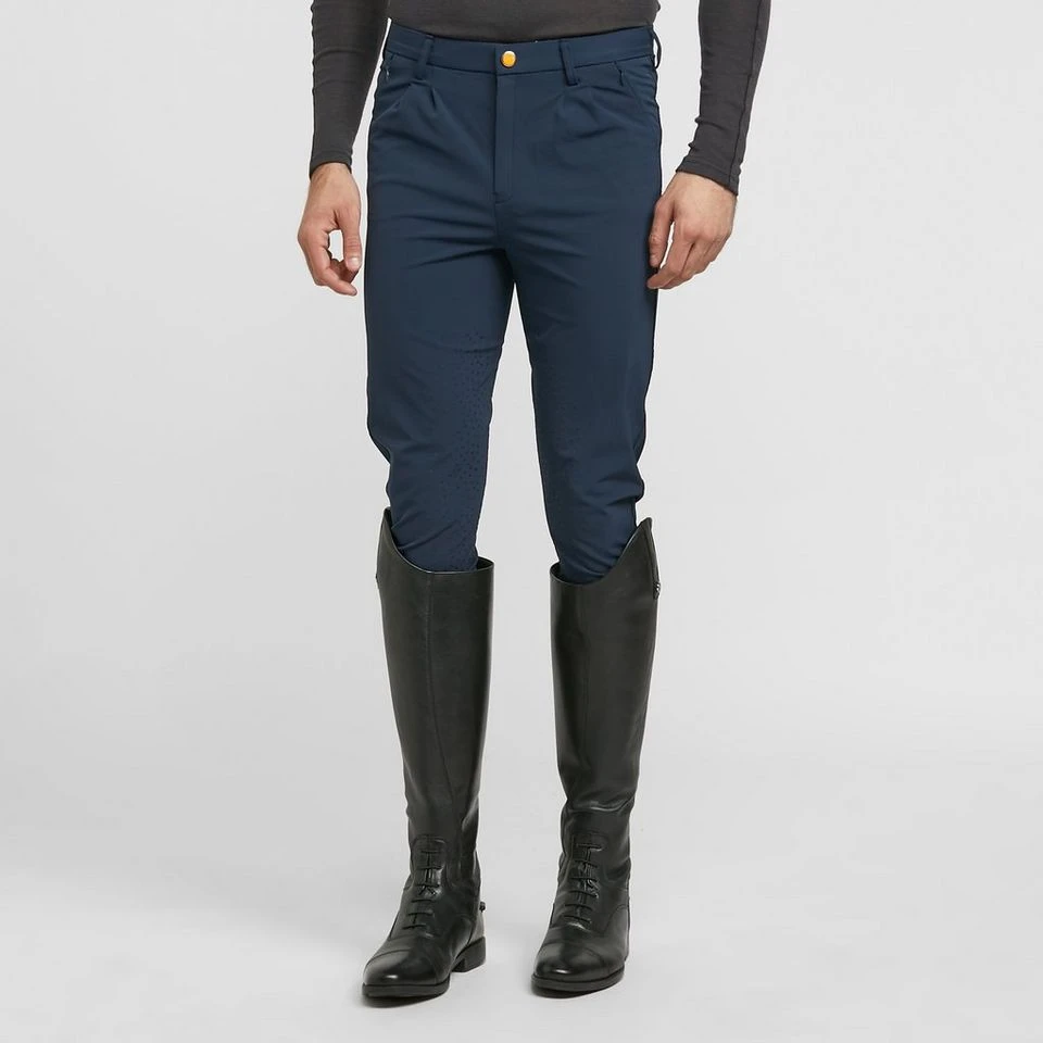Mens Walton Knee Patch Breeches Navy 3 Mens Walton Knee Patch Breeches Navy