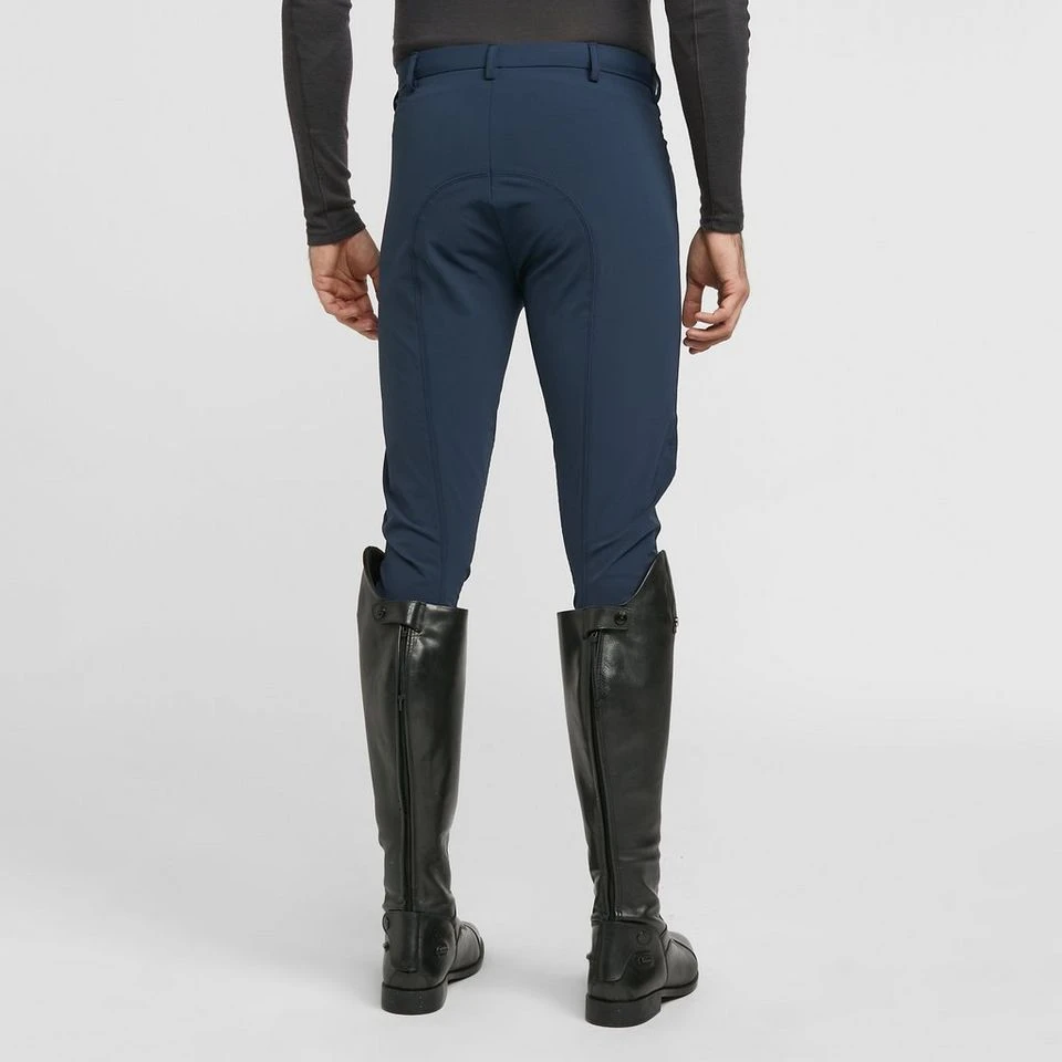 Mens Walton Knee Patch Breeches Navy 4 Mens Walton Knee Patch Breeches Navy - Image 2