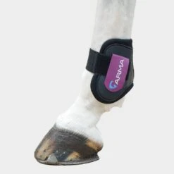 ARMA Fetlock Boots Black/Plum