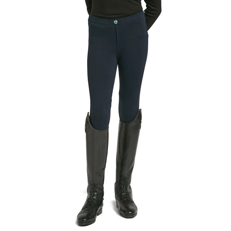 Kids' Wessex Pull-on Knee Patch Jodhpurs 9 Kids' Wessex Pull-on Knee Patch Jodhpurs - Image 7