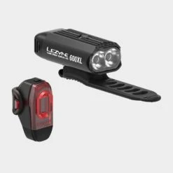 Lezyne Micro Drive 600XL And KTV Bike Light Pair