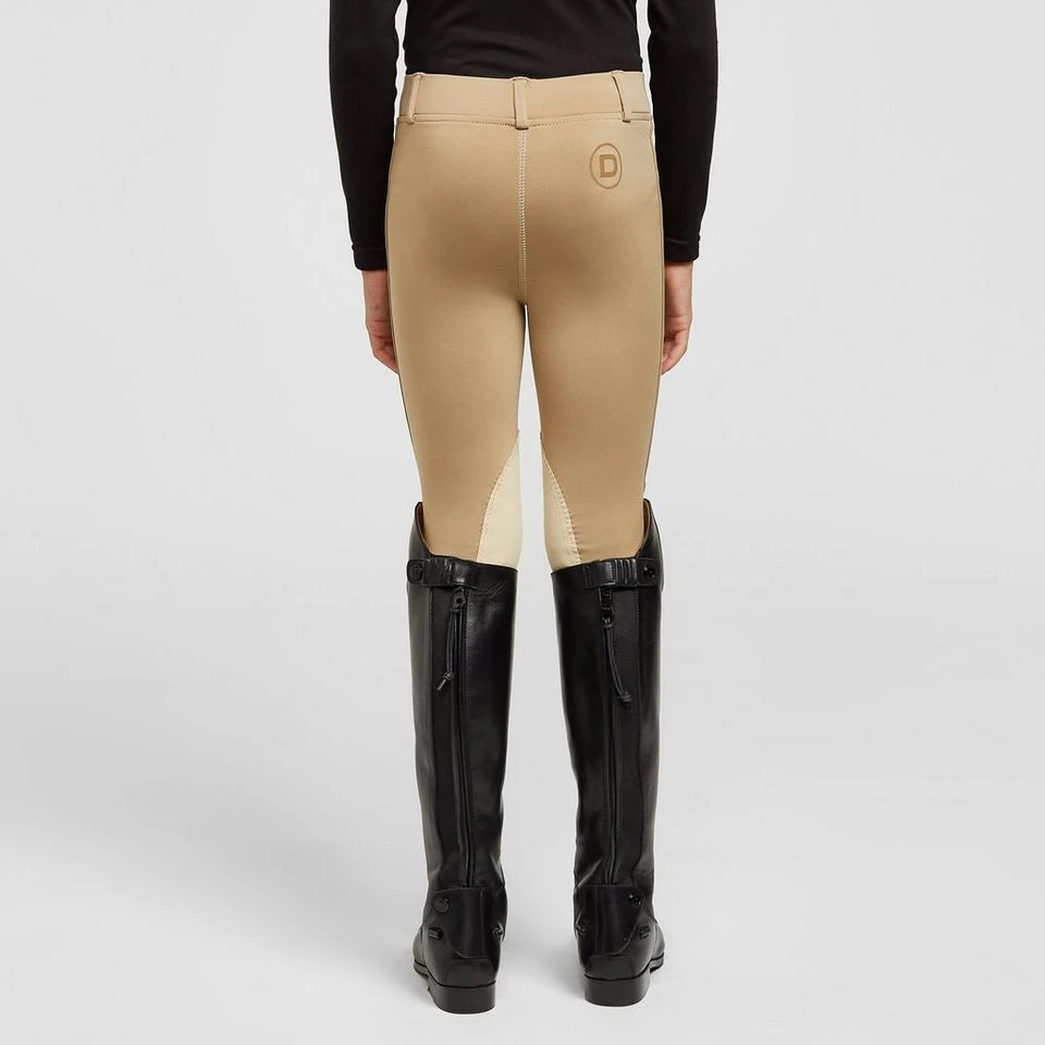 Dublin Kid's Performance Flex Knee Patch Riding Tights 4 Dublin Kid's Performance Flex Knee Patch Riding Tights - Image 2