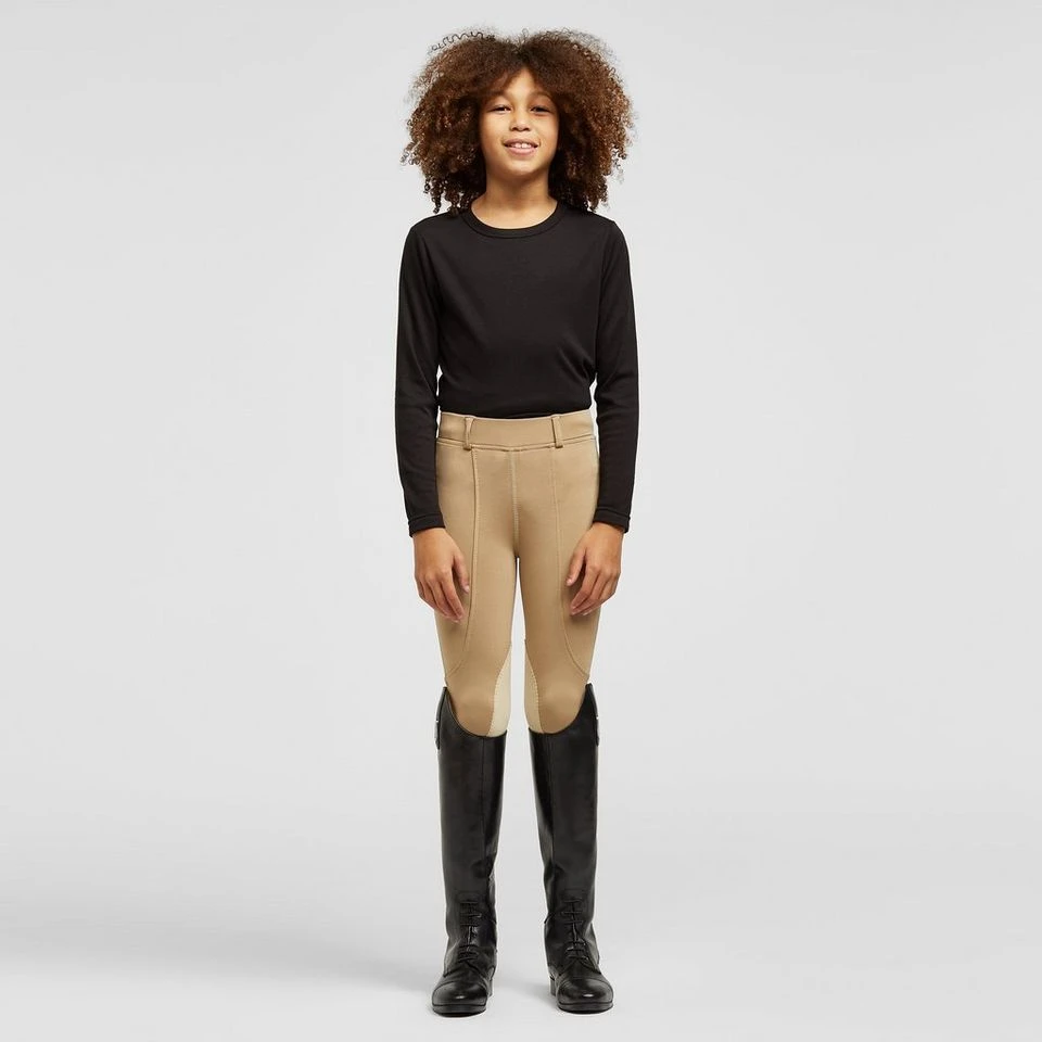 Dublin Kid's Performance Flex Knee Patch Riding Tights 5 Dublin Kid's Performance Flex Knee Patch Riding Tights - Image 3