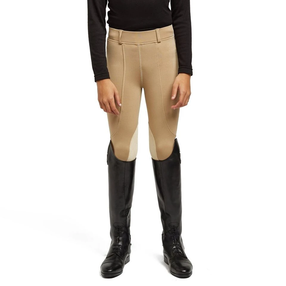 Dublin Kid's Performance Flex Knee Patch Riding Tights 9 Dublin Kid's Performance Flex Knee Patch Riding Tights - Image 7