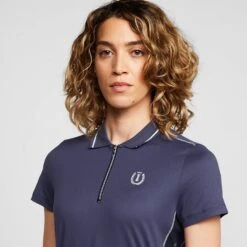 Women’s Lurex Trim Polo Shirt -Outdoor Gear Store go 591808 d